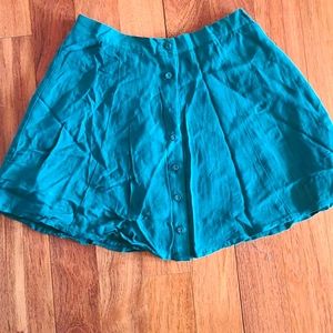 Teal skirt